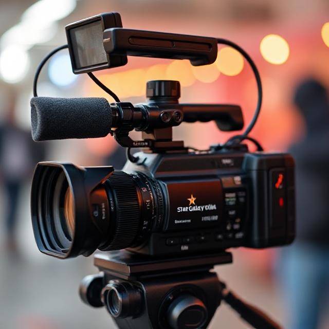 A filming camerra by Star Galaxy Media